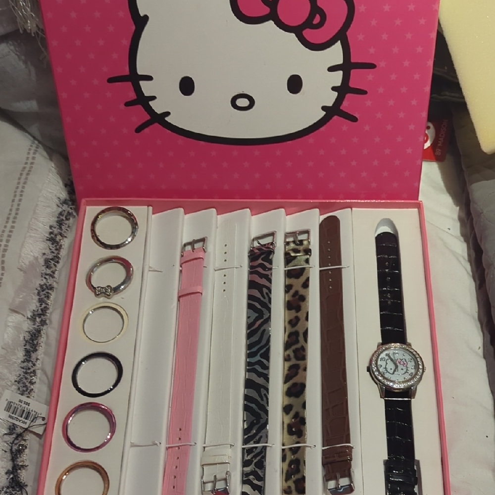 Hello Kitty Watch and Band Set